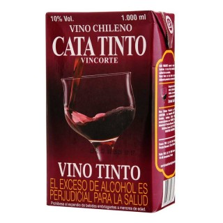 Vino chileno tetrapack Cata...