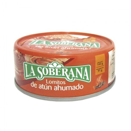 Atún ahumado La Soberana 140 gr Caja...