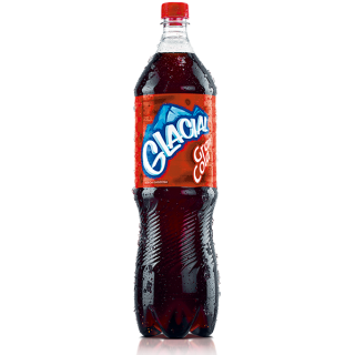 Gaseosa cola negra Glacial...