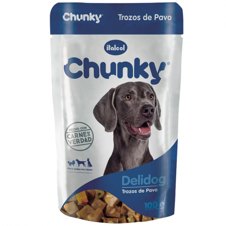 Comida húmeda para perros de trozos...