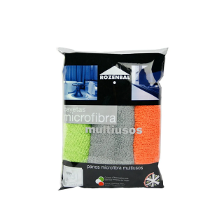 3 bayetas multiusos...