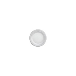 Plato espumado  blanco de...