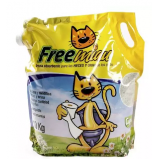Free Miau Arena Gatos x 10 kg