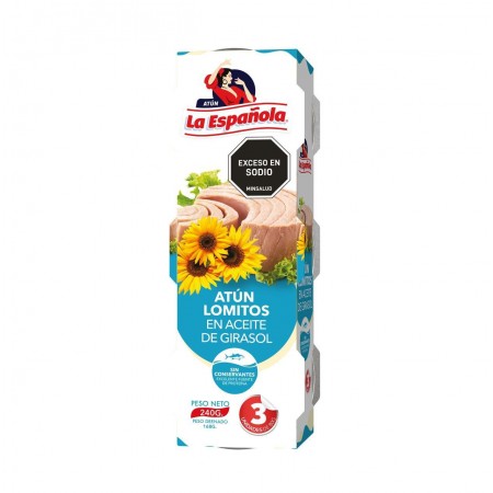 Lomitos de Atún en aceite La Española...