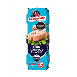 Lomitos de Atún en agua La...